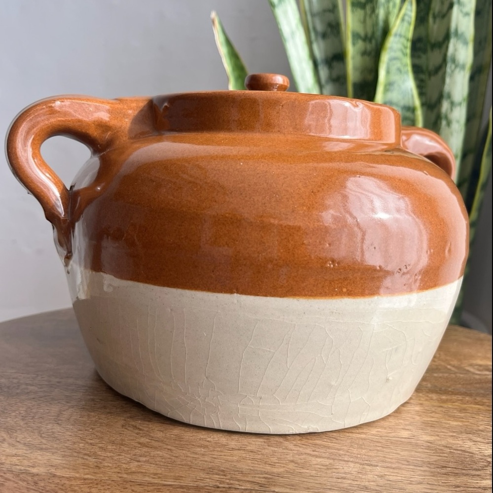 Medicine Hat Pottery #3 Bean Pot